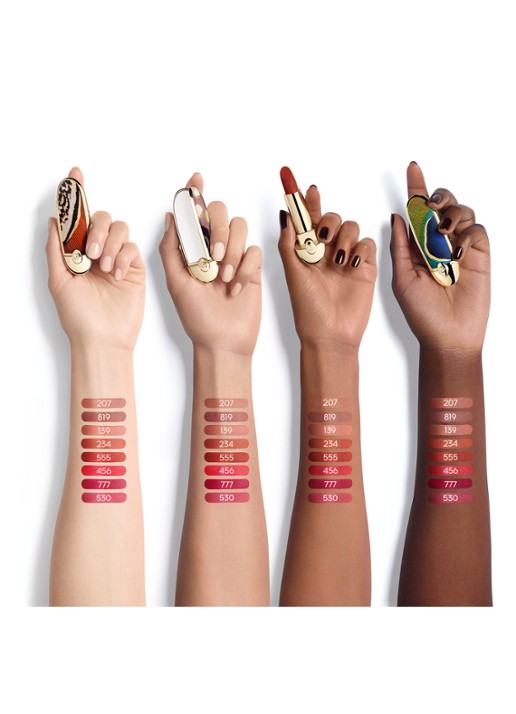 Guerlain Rouge G Satin Lipstick Refill - navulling - detail 5 555 le brique ambré – velvet