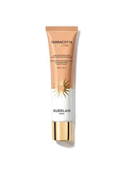 Guerlain Terracotta Joli Teint - getinte hydraterende crème - voorkant 6 20 golden