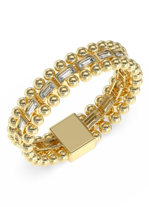 GUESS Armband JUBB05232JWYGS   - voorkant goud