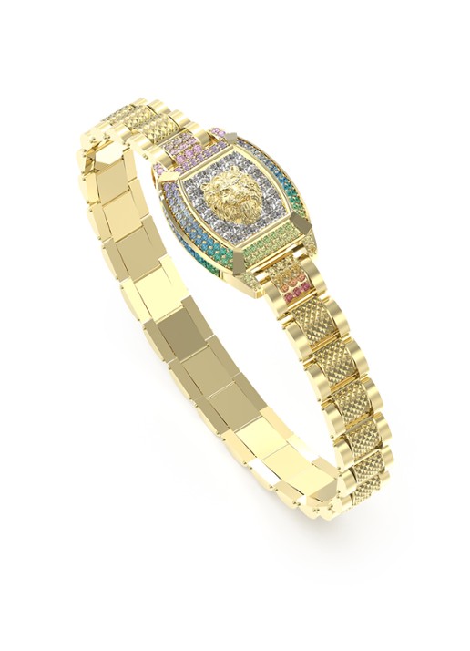 GUESS Armband met kristal JUMB05032JWYGMCT-U