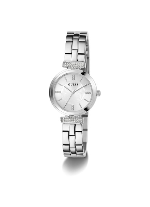 GUESS Array horloge GW0762L1 - detail zilver