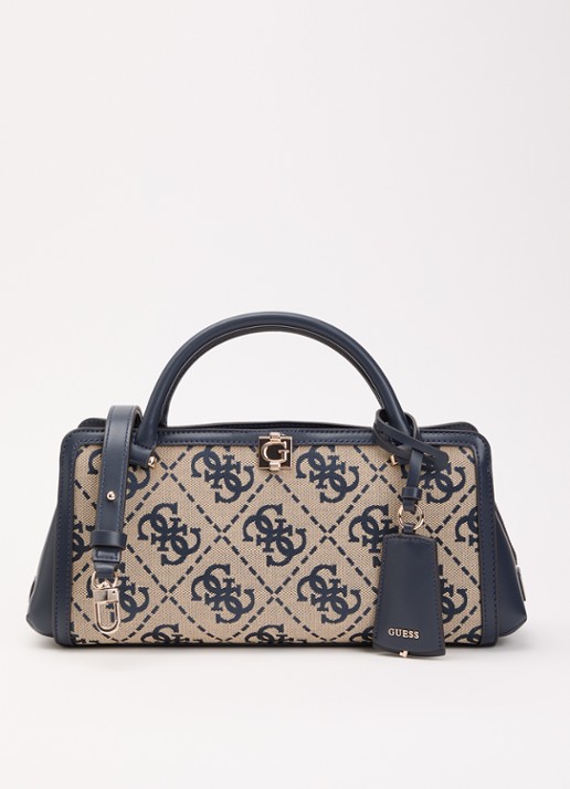 GUESS Audrey handtas met logoprint en afneembare schouderriem