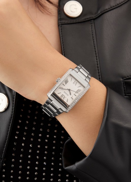 GUESS Bonnie horloge GW0874L1 - voorkant 2 zilver