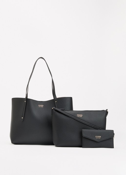 GUESS Brenton shopper met uitneembare schoudertas en portemonnee