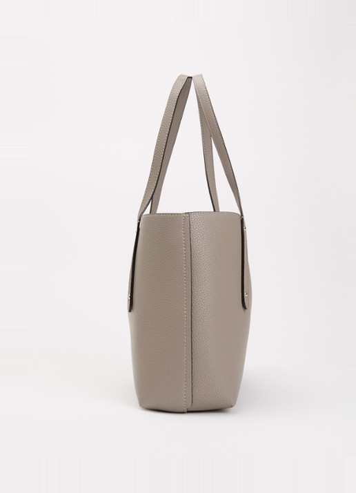 GUESS Brenton shopper met uitneembare schoudertas en portemonnee - detail 3 taupe