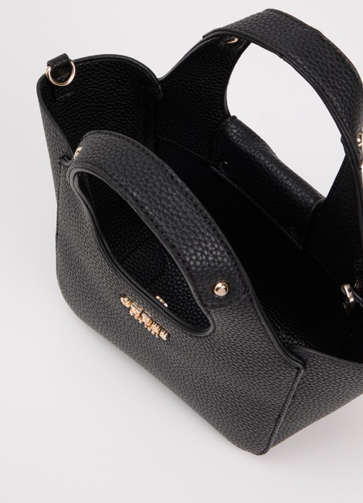 GUESS Calista Mini crossbodytas met uitneembaar etui - detail 4 zwart