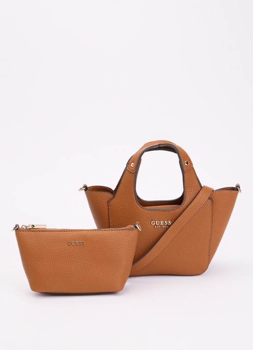 GUESS Calista Mini crossbodytas met uitneembaar etui