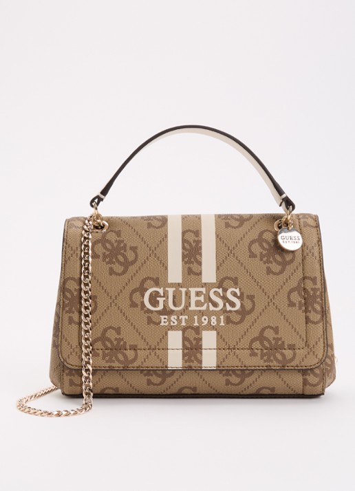GUESS Calista schoudertas met logoprint