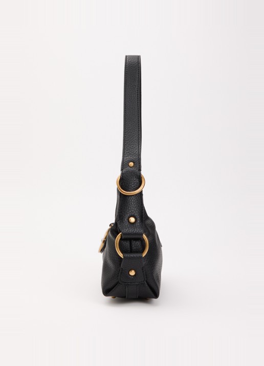GUESS Camden Mini schoudertas met logo  - detail 2 zwart