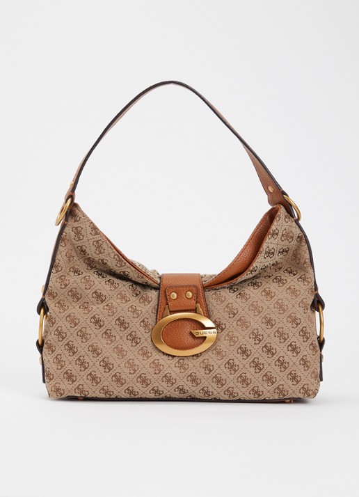 GUESS Camden schoudertas met logoprint