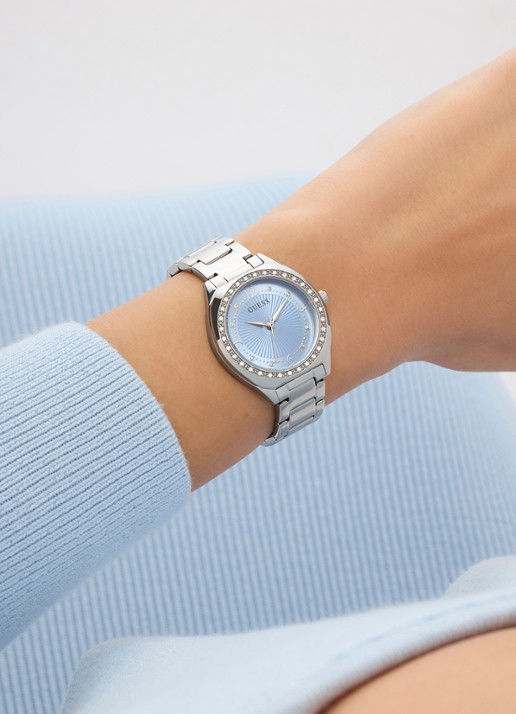 GUESS Charlotte horloge GW0767L6 - detail zilver