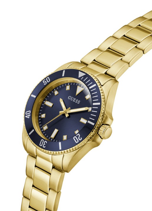 GUESS Cliff horloge GW0968G2 - detail 3 goud