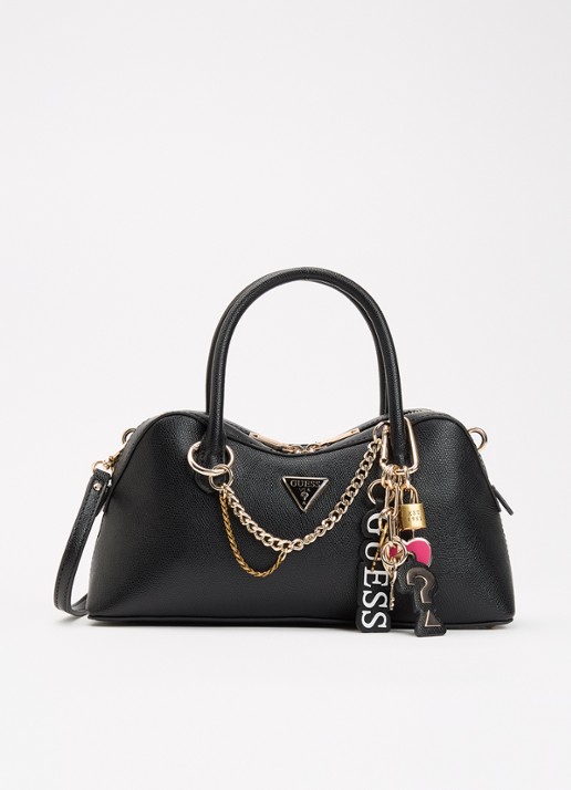 GUESS Davina Charms handtas met afneembare schouderriem en tasbedel