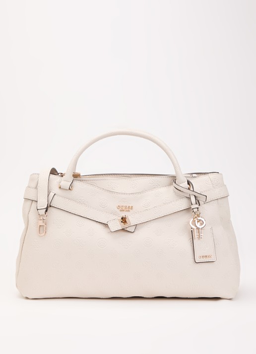 GUESS Ella handtas met logoprint en afneembare schouderriem