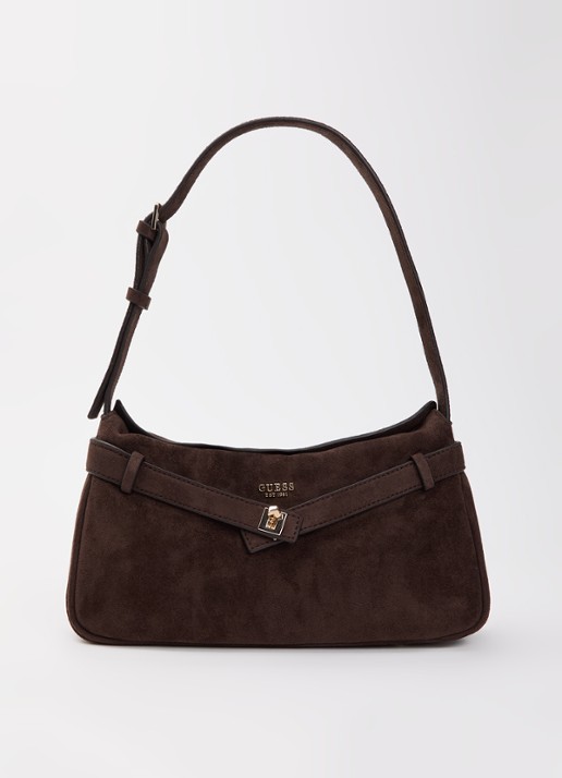 GUESS Ella schoudertas met logo en verstelbare schouderriem