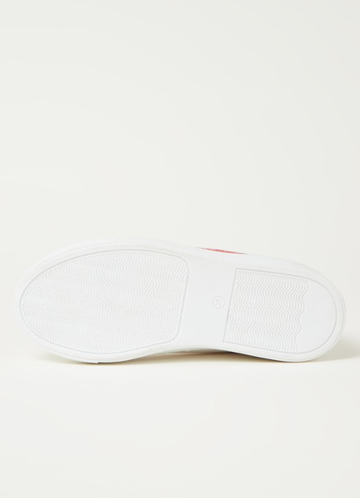 GUESS Ellie sneaker met logo - detail 2 wit