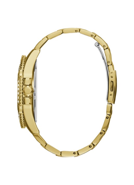 GUESS Frontier Sport Steel horloge W0799G2 - voorkant 2 goud