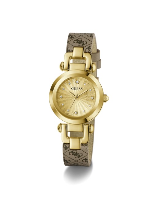 GUESS Ginger horloge GW1021L2 - detail 4 goud