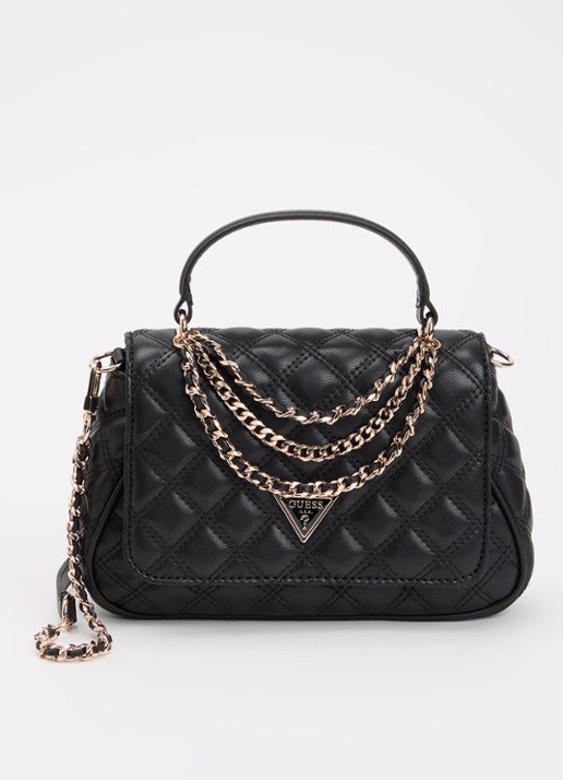 GUESS Giully II handtas met quilt patroon en afneembare schouderriem