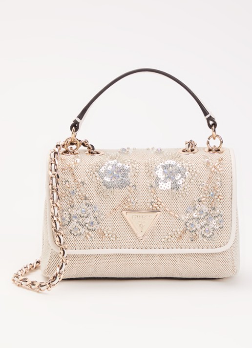 GUESS Giully II Mini crossbodytas met pailletten