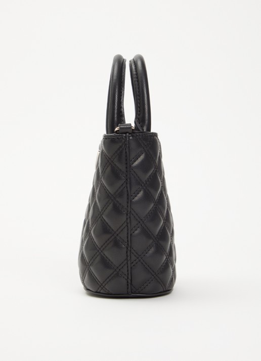 GUESS Giully mini tote handtas met afneembare schouderriem - detail 2 zwart