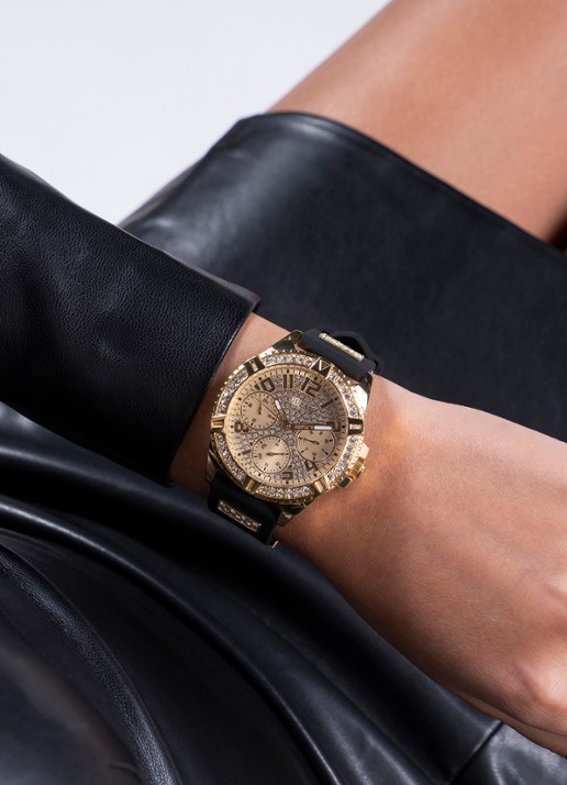 GUESS Guess Ladies Sport Steel - detail 4 goud