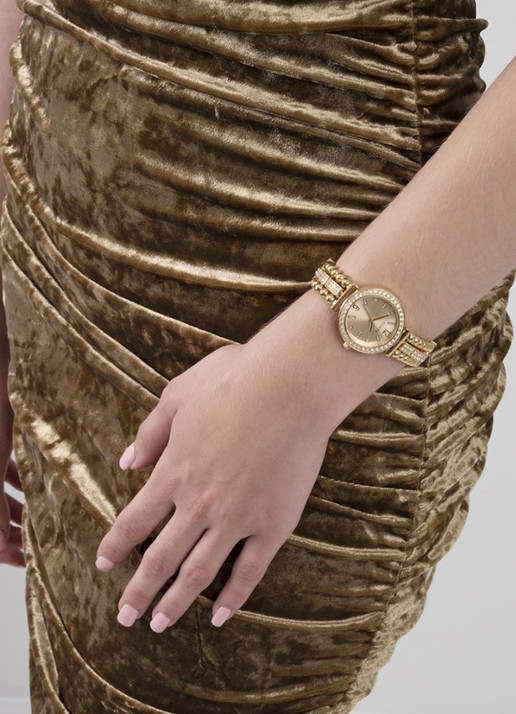 GUESS Guess Ladies Sport - voorkant 6 goud