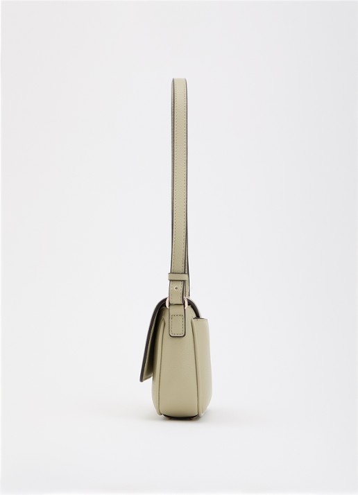 GUESS Isola crossbodytas met logo - detail 2 lichtgroen