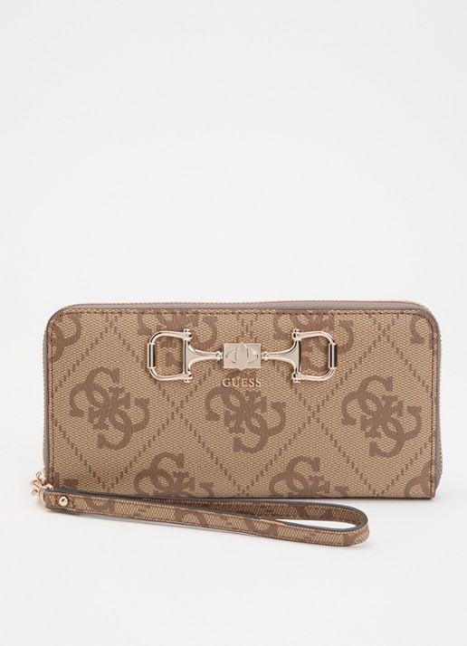 GUESS Janie portemonnee met logoprint