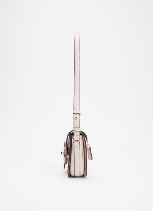 GUESS Janie schoudertas met verstelbare schouderriem - detail 2 beige