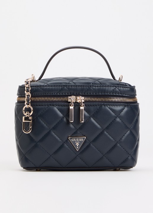 GUESS Juliet Canister handtas met quilt patroon en afneembare schouderriem