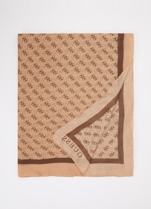 GUESS Katya sjaal met logoprint 180 x 90 cm