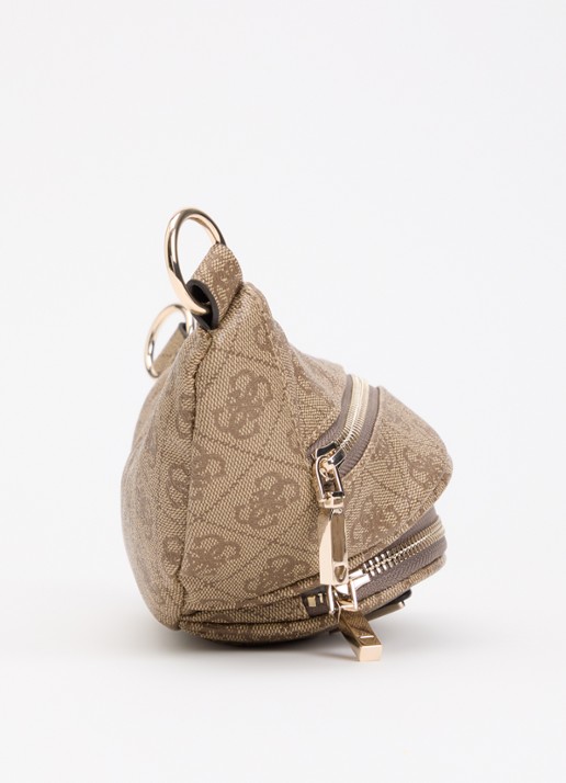GUESS Latona heuptas met logoprint  - detail 5 beige