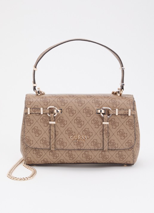 GUESS Leona Logo crossbodytas met logoprint