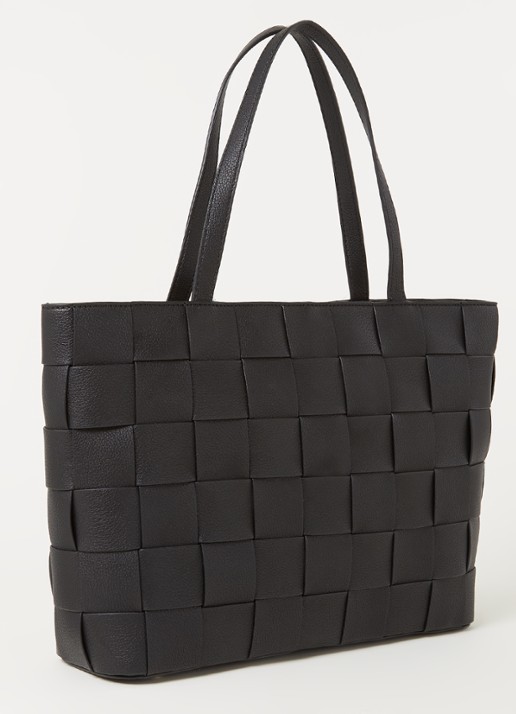 GUESS Liberty City shopper met logo - achterkant 2 zwart