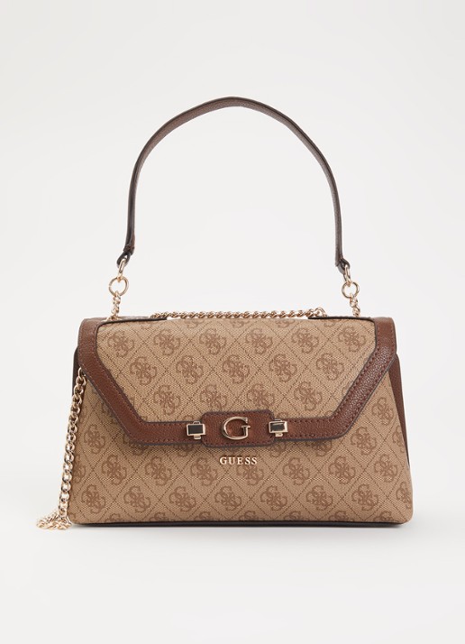 GUESS Lindsay schoudertas met logoprint