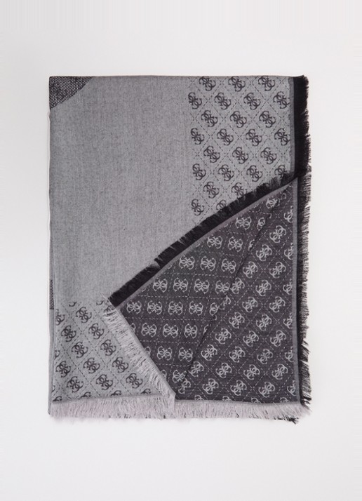 GUESS Lindsey sjaal met logoprint 120 x 120 cm