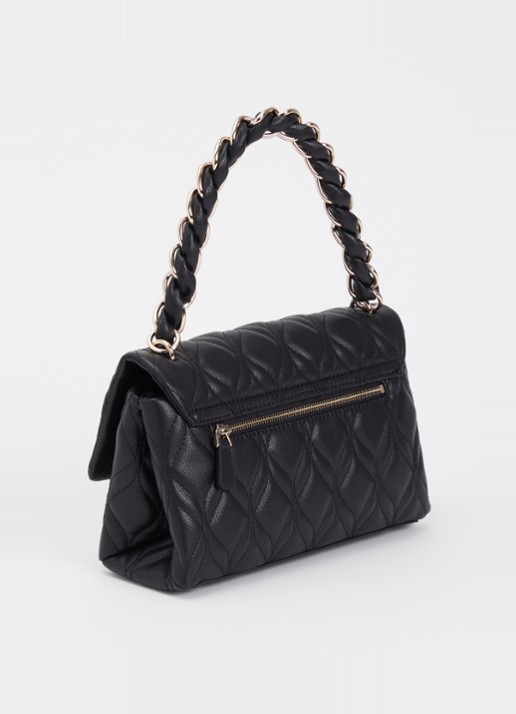 GUESS Maxine crossbodytas met quilt patroon - achterkant 5 zwart