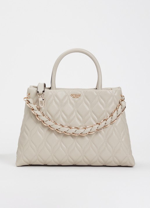 GUESS Maxine handtas met quilt patroon en afneembare schouderriem