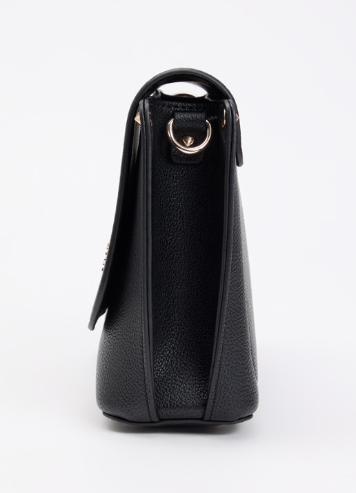 GUESS Meridian II Flap crossbodytas met logo  - detail 4 zwart