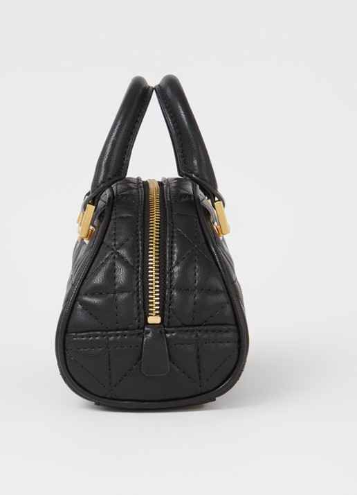 GUESS Mildred quilted handtas met afneembare schouderriem  - detail 6 zwart