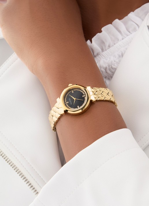GUESS Mini Rumour horloge GW0839L2 - voorkant 2 goud