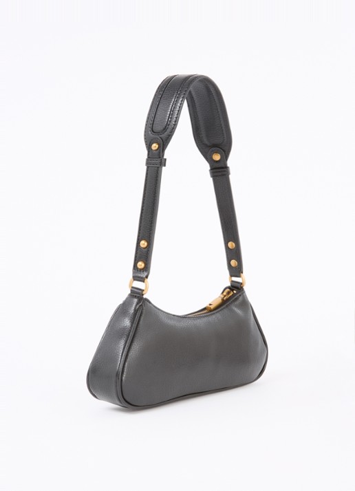 GUESS Mintha schoudertas met logoprint - achterkant 5 zwart