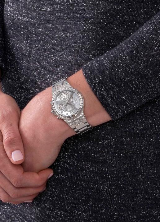 GUESS Moonlight horloge GW0320L1 - detail 6 zilver