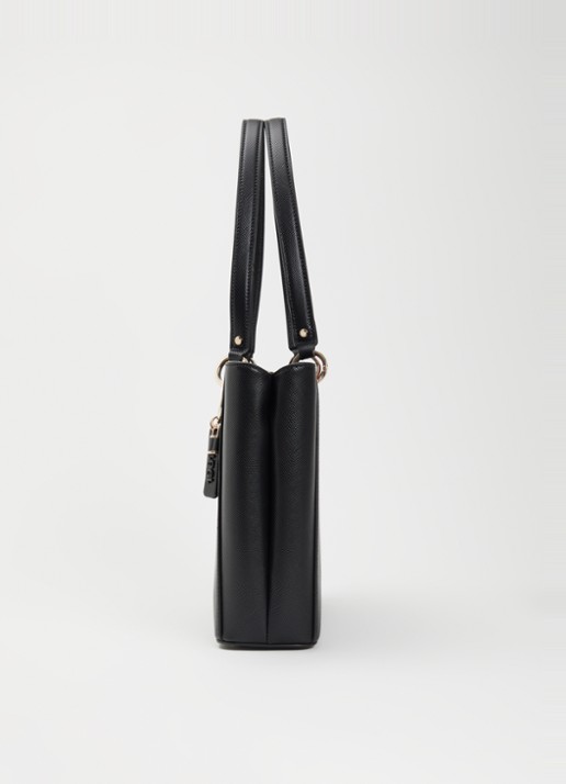 GUESS Noelle ll schoudertas met logoprint - detail 2 zwart