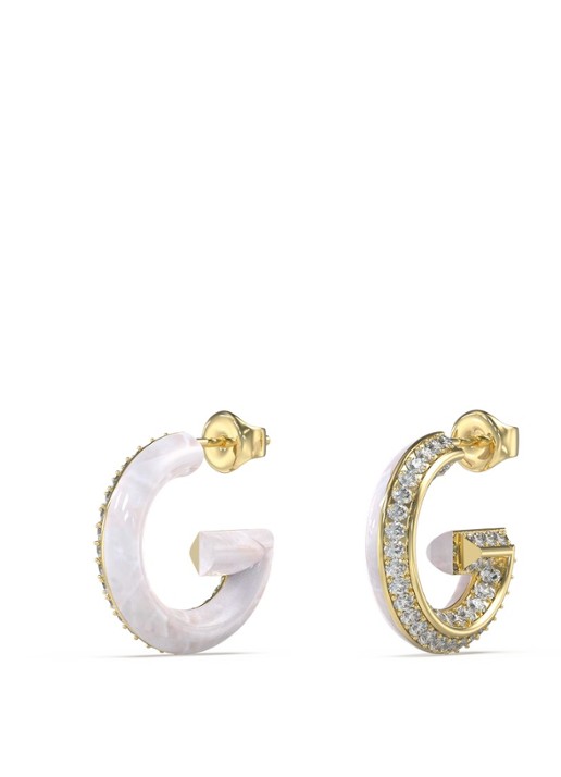 GUESS Oorringen JUBE05436JWYGWHT-U