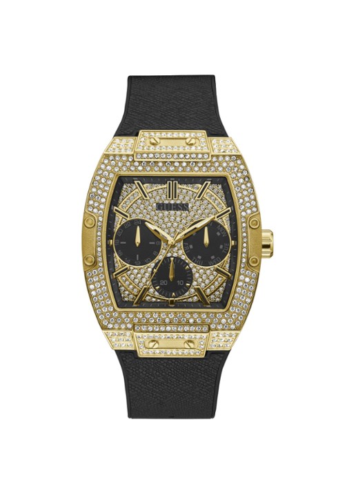 GUESS Phoenix horloge GW0048G2 - voorkant 6 zwart