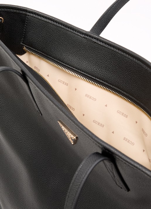 GUESS Power Play II schoudertas met uitneembaar etui - detail 4 zwart