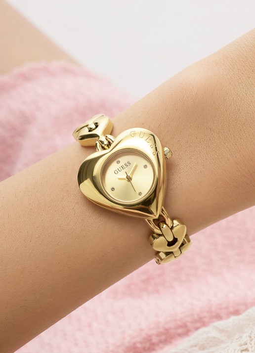 GUESS Valerie horloge GW0992L2 - detail 3 goud