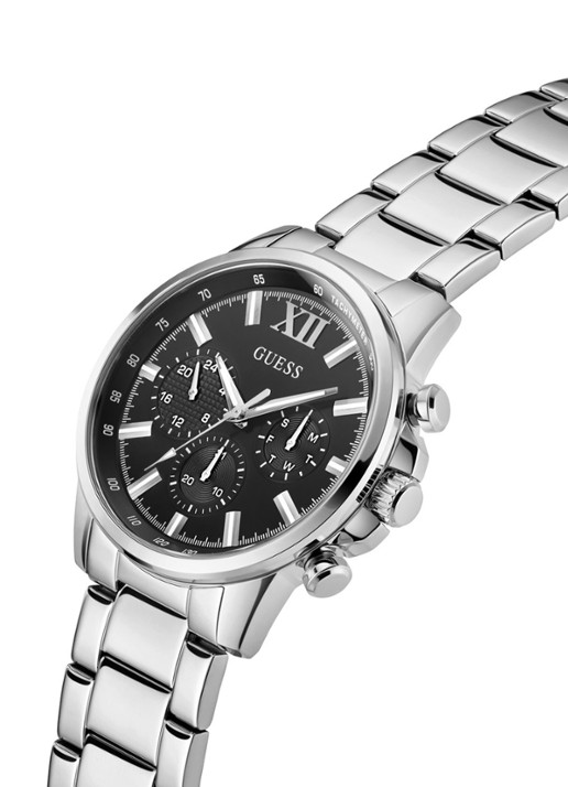 GUESS Walker horloge GW0900G1 - detail 3 zilver